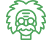 Пиктограмма "Любители науки и техники" - символическое изображение Альберта Эйнштейна